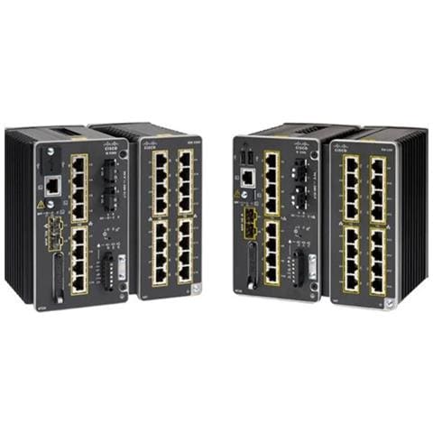 IE-3300-8T2X-E Switch Di Rete Gestito L3 Gigabit Ethernet (10/100/1000) Nero cod. IE-3300-8T2X-E - Foto 1