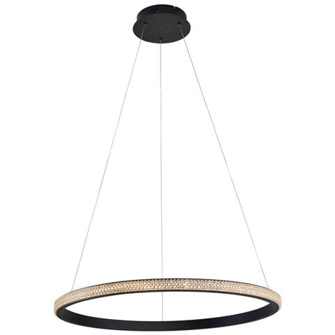 Lampada A Sospensione A Led Integrata, Nero Sabbiato - Foto 10