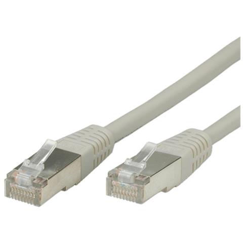 S / FTP (PiMF) Patch Cord, Cat. 6, grey 1.5 m, Grigio, 100 Ohm, 1,5 mm (0.0591") - Foto 1