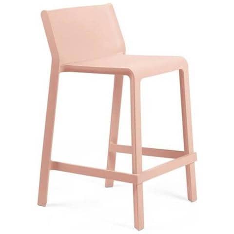 Sgabello Alto Trill Stool Mini 40353 Nardi - Grigio - Foto 1