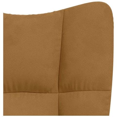 Poltrona Relax Marrone In Velluto - Foto 8