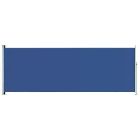 Tenda Laterale Retrattile Per Patio 220x600 Cm Blu - Foto 1