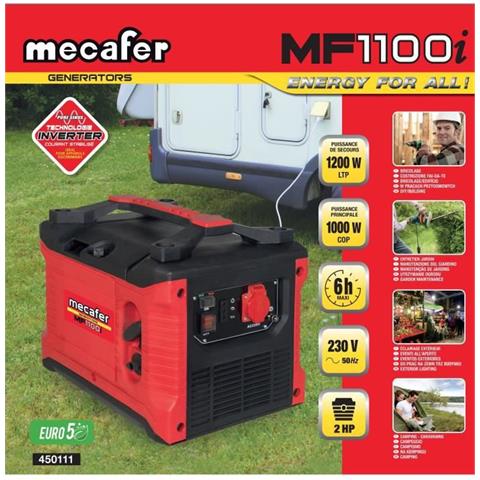 Gruppo Elettrogeno - Benzina - Inverter - 1100w Max - Foto 1