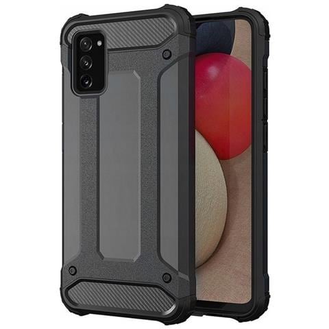 Custodia Armor Case Tpu Cover Per Samsung Galaxy A02s A025 Black - Foto 1