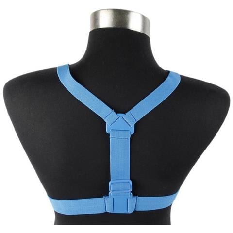 Fascia Elastica Sport Torace Regolabile Dcs121 Per Action Cam Blu Per  Gopro Hero - Nilox - Trevi - Foto 4