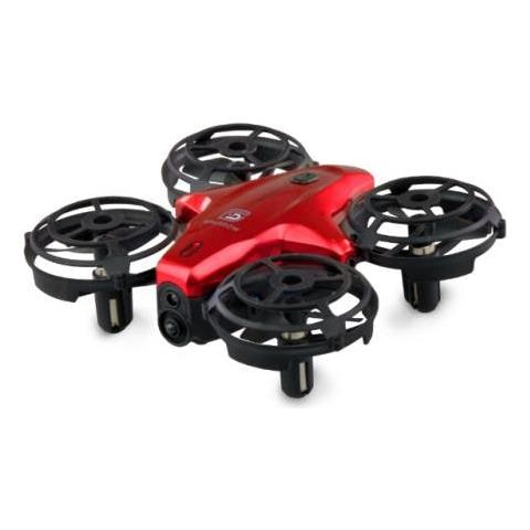 25324 Drone Fotocamera Mini-drone 300 Mah Nero, Rosso - Foto 1