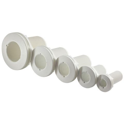 In Composito Di Nylon Rinforzato Con Fibra Di Vetro Con Unelevata Resistenza E Peso Leggero. Può Essere Utilizzato Su Scafi In Alluminio, Acciaio, Legno O Vetroresina. Immune Alla Corrosione E Allelettrolisi. Resistente Agli Agenti Chimici E Ai Raggi Uv. - Foto 1