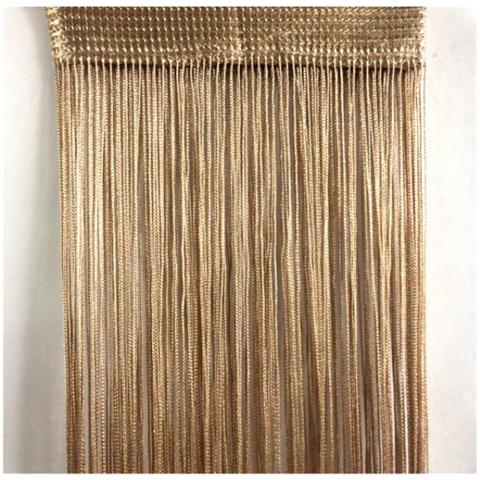 Tenda Con Frange 100x200 Cm 1 Paio Champagne - Foto 1