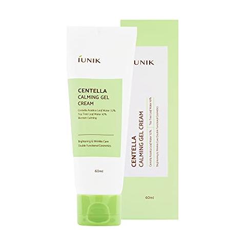 Crema Gel Calmante Alla Centella 202 Fl Oz Idratazione Profonda, Ingredienti Botanici Con Estratti Di Centella Asiatica E Melaleuca Una Crema Idratante Viso Per Pelli Sensibili E Secche Trattamento Per L'acne Pelle Chiara Un Siero Viso Per Acne - Foto 1