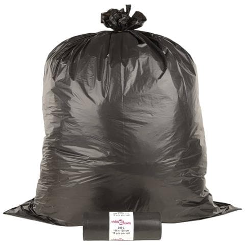Sacchetti Per Cestini 150 Pz Neri 240 L - Foto 3