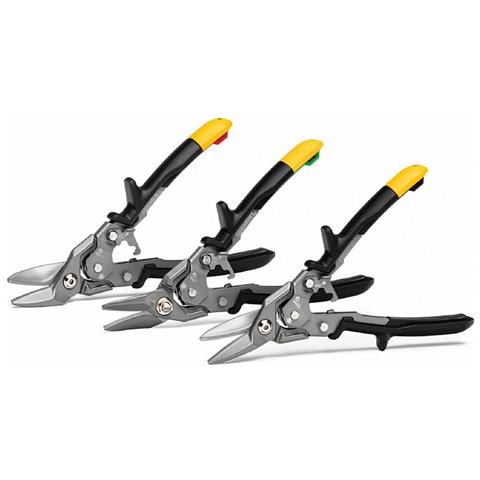 Forbicine Forbici Taglia Lamiera Tb-h4s3-60 Sinistra Destra Dritto 3 Pezzi - Foto 1