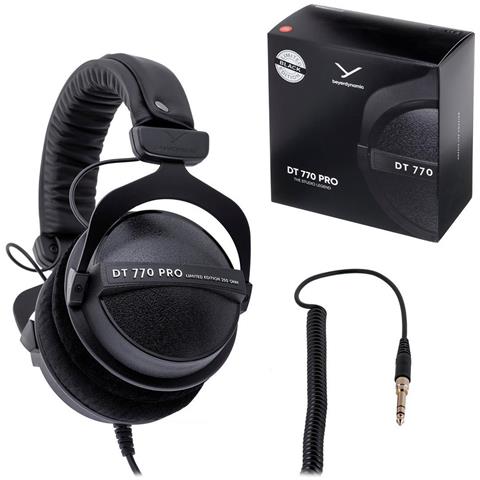 Auricolari Beyerdynamic Dt 770 Pro 250 Ohm Black Limited Edition Nero - Foto 1
