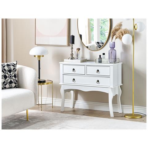 Tavolino Consolle Lamar Bianco - Foto 1