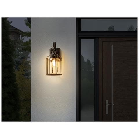 Lampada Da Parete Metallo Nero Wooler - Foto 1