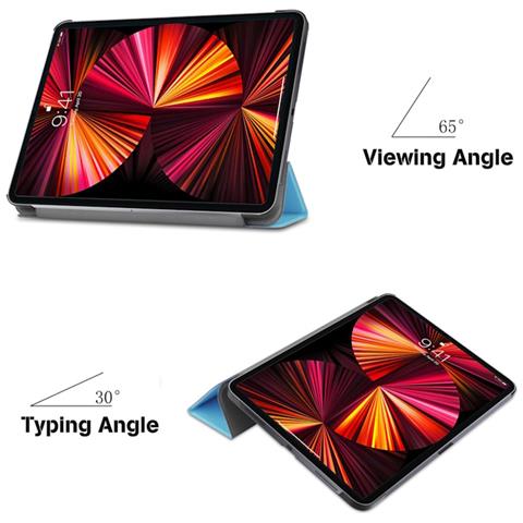 Eco-leather Case Lenovo Tab P12 12.7'' (2023) Sky Blue - Foto 2