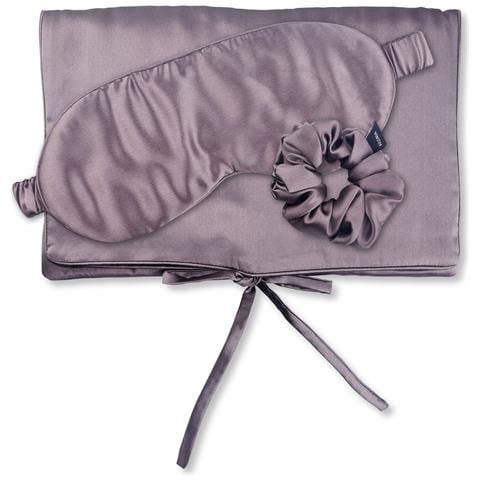 Travel Set Beauty M Borsa Di Seta, Maschera Per Dormire E Scrunchie M - Foto 1