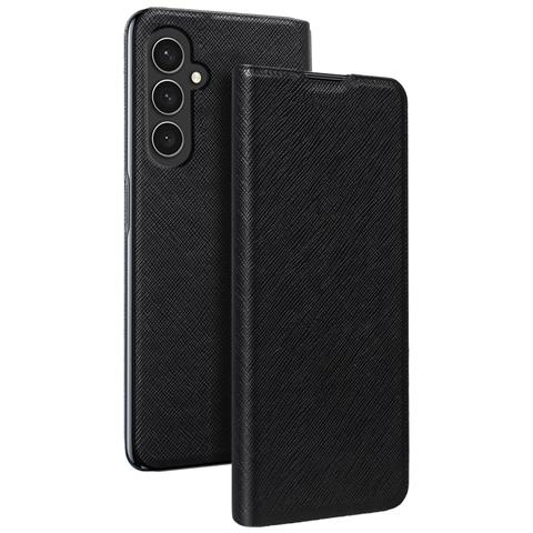 Custodia Per Samsung S24 Plus Con Funzione Supporto E Portacarte, Nero - Foto 2