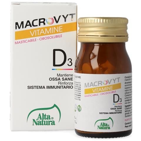 Macrovyt Vitamina D3 Veg 60 Compresse Orosolubili - Foto 1