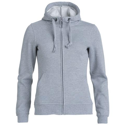 Basic Hoody Full Zip Lady Grigio Melange M - Foto 1