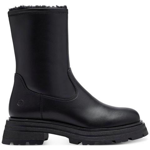 Black Casual Closed Booties Stivaletti Sintetico E Tessile Scarpe Donna Nero Eu 36, 1-26818-41 001 - Foto 2