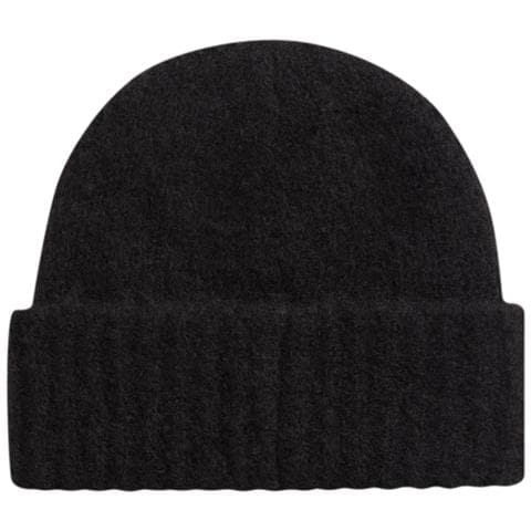 Satin Label Beanie Beanie Berretto Pelle Accessori Donna Nero Eu One Size, K60k611161 Bax - Foto 2