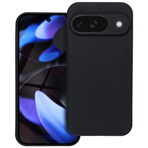 Custodia Tpu Silicone Cover Case Per Google Pixel 9 Black - Foto 1