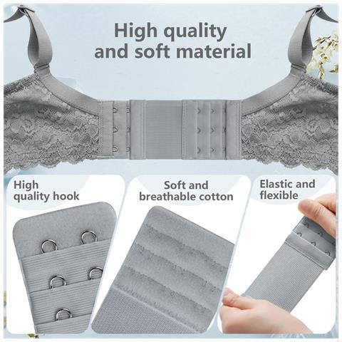 Set Di Estensori Per Reggiseno (confezione Da 3) - Multicolore - Foto 4