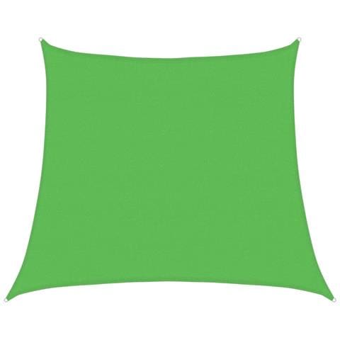 Vela Parasole 160 G/m Trapezio Verde Chiaro 4/5x4 M In Hdpe - Foto 2