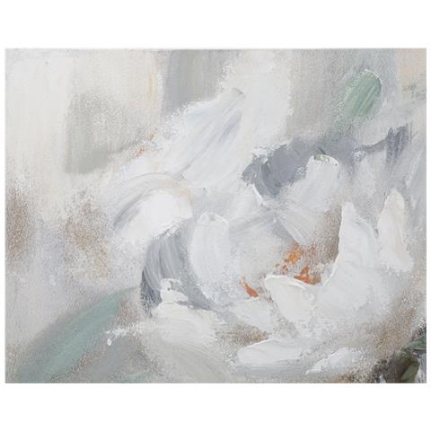 Stampa Su Tela Fiori 66 - Multicolore - Legno - 80x3,7x100 Cm - Foto 2