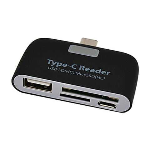 Lettore Di Schede Type-c - Hub Usb E Funzionalità Otg Black - Foto 1