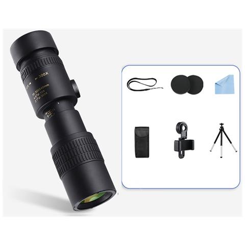 Telescopio Monoculare Zoom 10-30x30 Con Clip Per Telefono E Treppiede - Ottica Ad Alta Definizione - Foto 1