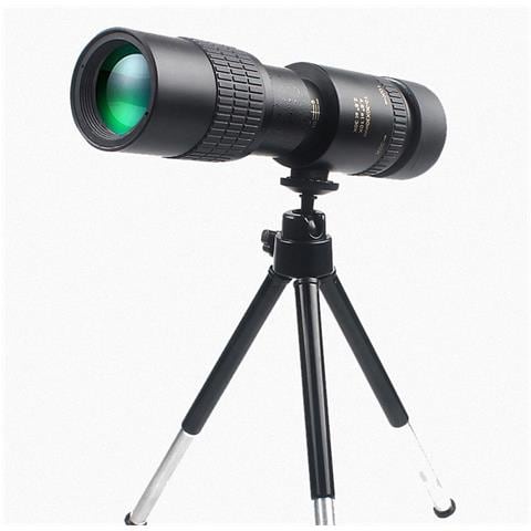 Telescopio Monoculare Zoom 10-30x30 Con Clip Per Telefono E Treppiede - Ottica Ad Alta Definizione - Foto 5