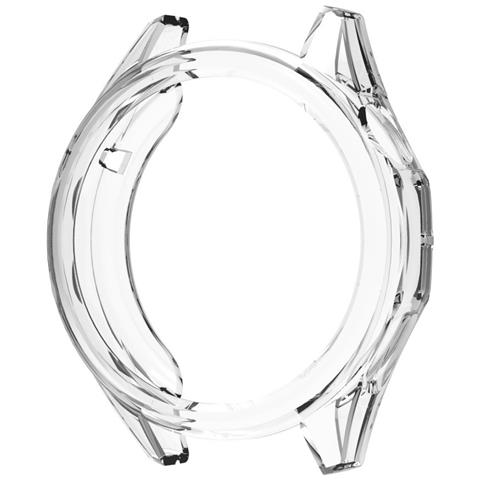 Custodia Protettiva Gt6 Pro In Tpu Half-pack Compatibile Con Huawei Watch Gt6 - Vari Colori Transparent+white - Foto 1