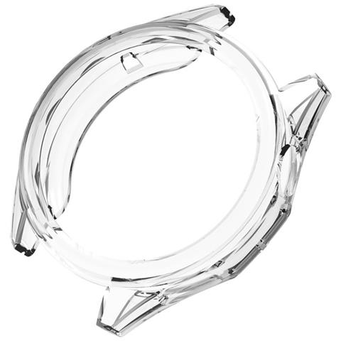 Custodia Protettiva Gt6 Pro In Tpu Half-pack Compatibile Con Huawei Watch Gt6 - Vari Colori Transparent+white - Foto 3
