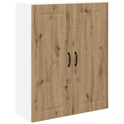 Pensile cucina con porta Rovere artigianale 80 x 31 x 100 cm - Foto 1