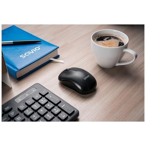 KB-02 tastiera Casa /ufficio USB QWERTY Nero - Foto 2