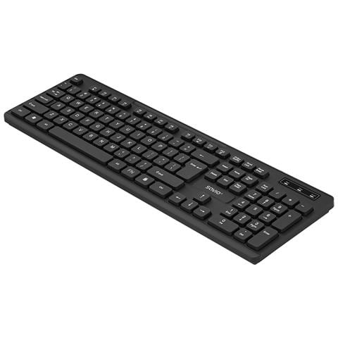 KB-02 tastiera Casa /ufficio USB QWERTY Nero - Foto 12