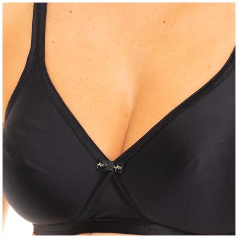 Reggiseno Senza Ferretto Con Coppe P6390 Da Donna, Design Comodo E Discreto Per L'uso Quotidiano Femminile - Foto 3
