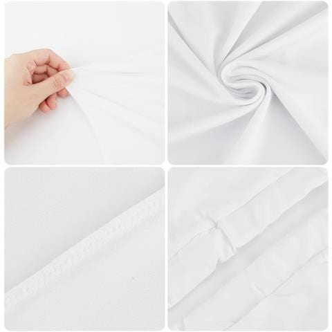 Copertura Ad Arco A U Bianca 220x120cm - Perfetta Per Matrimoni, Feste E Sfondi Fotografici - Foto 2
