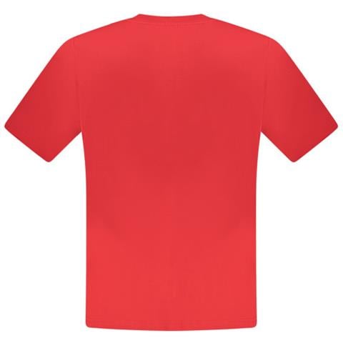 MAGLIETTA MASCHILE A MANICHE CORTE ROSSA - Taglia: L, Colore: Rosso - Foto 2