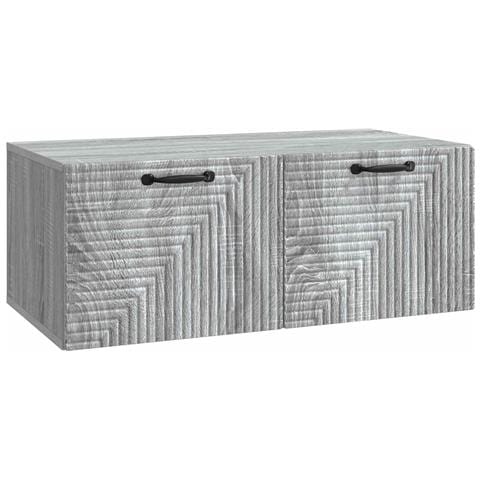 Mobile Porta TV da Muro Grigio Sonoma 78,5 x 41 x 30 cm - Foto 1