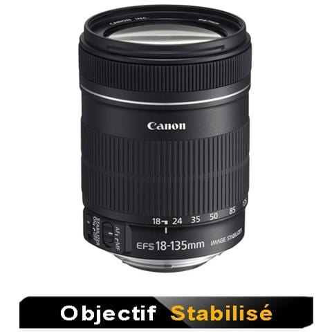 Obiettivo Zoom 18-135 mm F / 3.5-5.6 IS Attacco EF-S - Foto 4