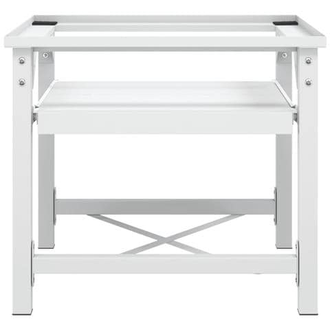 Supporto Alzatina Con Mensola Estraibile Per Lavatrice Bianco - Foto 9