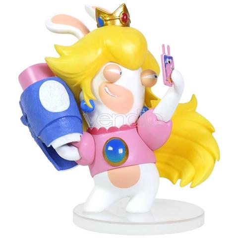 Figurina Rabbid Peach Altezza 8 cm - Foto 1