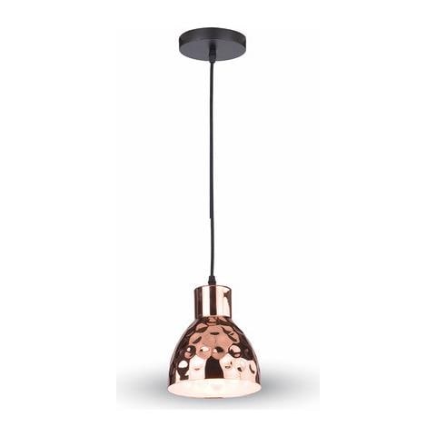 Portalampada 1mt E27 Elegant Stylish Ø150mm - Mod. Vt-8150 Sku 3713 Copper Oro Rosa - Foto 1