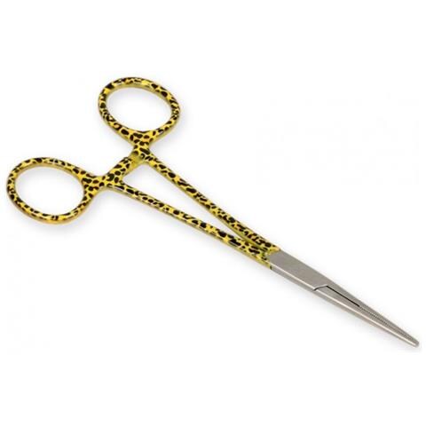 PINZA EMOSTATICA RETTA - fantasia leopardo - 16 cm - Foto 1
