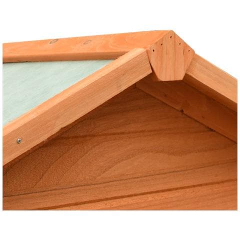 Gabbia per Uccelli in Legno di Pino e Abete 125,5x59,5x164 cm - Foto 9
