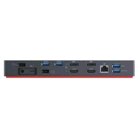Docking Station ThinkPad Thunderbolt 3 Workstation Dock Gen 2 2x DisplayPorts / 2x HDMI / Thunderbolt Nero - Foto 2