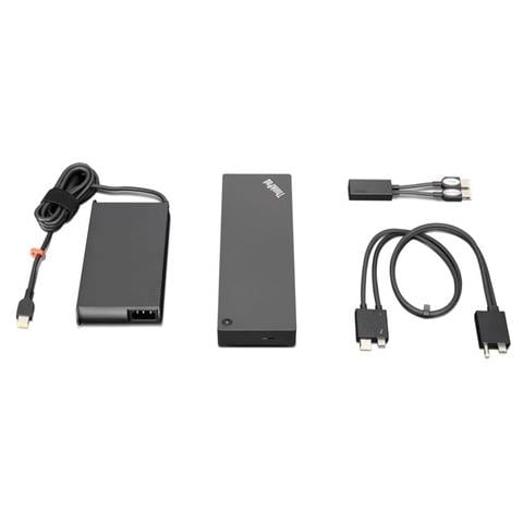 Docking Station ThinkPad Thunderbolt 3 Workstation Dock Gen 2 2x DisplayPorts / 2x HDMI / Thunderbolt Nero - Foto 3