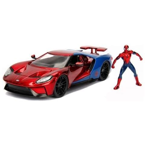 Ford Gt 2017 ''spider Man'' Con Personaggio 1:24 - Foto 1